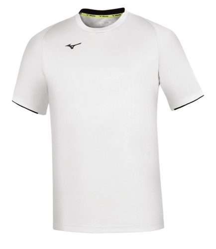 Mizuno Core Short Sleeve Tee White/Navy