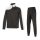 Mizuno Men Knit Tracksuit Black/White férfi melegítőszett