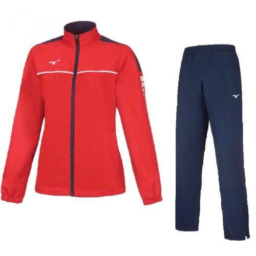  Mizuno Women's Micro Tracksuit Red/Navy női melegítőszett