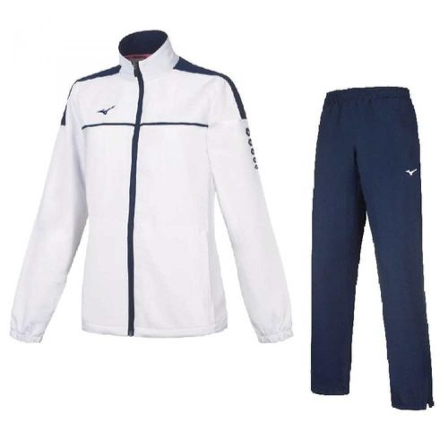 Mizuno Women's Micro Tracksuit White/Navy női melegítőszett