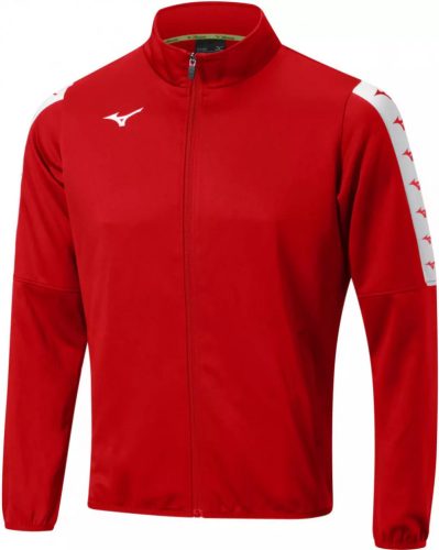 Mizuno Nara Interlock Track Jacket Red