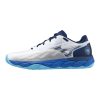 Mizuno Wave Enforce Court AC White/Estate Blue/River Blue teniszcipő