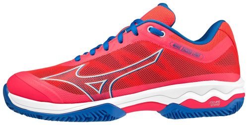 Mizuno Wave Exceed Light CC Padel Driven Pink / White / Peace Blue padel cipő