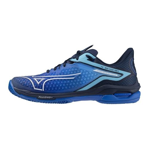 Mizuno Wave Exceed Tour 6 CC Mugen Blue/White/Dress Blues teniszcipő