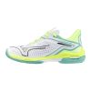 Mizuno Wave Exceed Tour 6 CC White/Black/MIZUNO Neo Lime teniszcipő