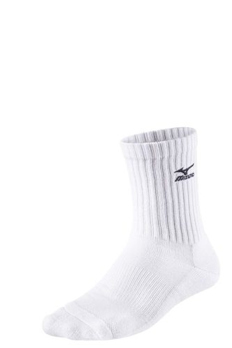 Mizuno Socks Medium White zokni