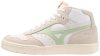 Mizuno City Wind Mid Wht/SmokeGrn/WhtSand