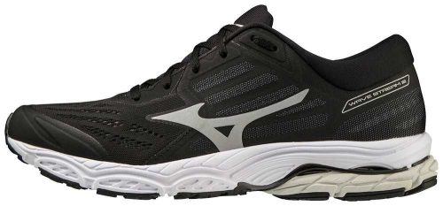 Mizuno Wave Stream 2 Black / Silver / Oyster Mushroom futócipő