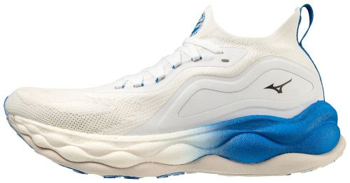 Mizuno Wave Neo Ultra  White / Black / Peace Blue futócipő