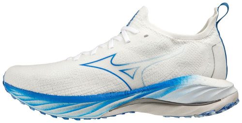 Mizuno Wave Neo Wind White / 8401 C / Peace Blue futócipő