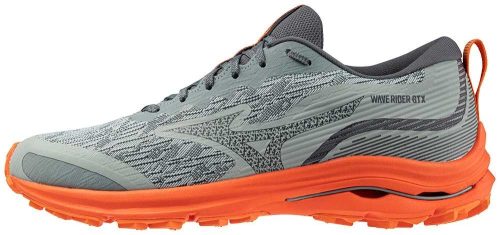 Mizuno Wave Rider GTX Abyss/Ebony/Tangerine Tango futócipő