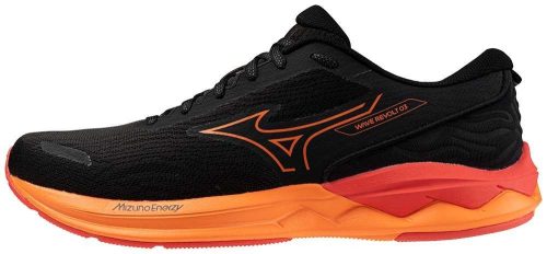 Mizuno Wave Revolt 3 Black/Nasturtium/Cayenne