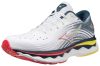 Mizuno Wave Sky 6  White / Hibiscus / Buttercup futócipő