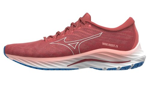 Mizuno Wave Rider 26 SCoral/VaporGray/FrenchB futócipő