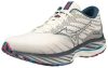 Mizuno Wave Rider 26  Snow White / Silver / Ibiza Blue futócipő