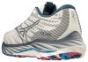 Mizuno Wave Rider 26  Snow White / Silver / Ibiza Blue futócipő