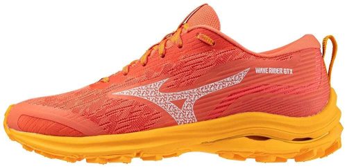 Mizuno Wave Rider GTX  Hot Coral/White/Carrot Curl  futócipő