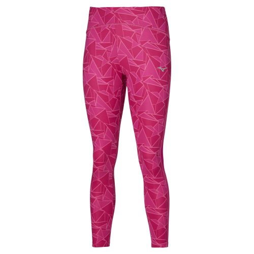 Mizuno 7/8 Printed Tight Pink Peacock