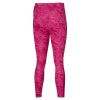 Mizuno 7/8 Printed Tight Pink Peacock