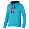 Mizuno Graphic Hoodie Maui Blue