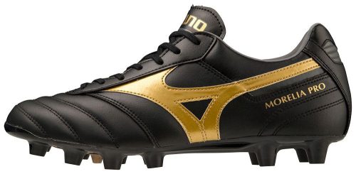 Mizuno Morelia II Pro Black/Gold/DarkShadow focicipő