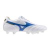 Mizuno Morelia II Club FG White/Laser Blue/Gold focicipő