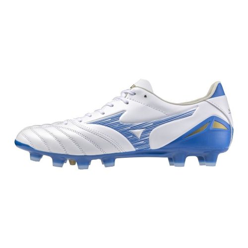 Mizuno Morelia Neo IV Pro FG White/Laser Blue/Laser Blue focicipő