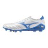 Mizuno Morelia Neo IV Elite FG White/Laser Blue/Laser Blue focicipő