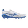 Mizuno Morelia Neo IV Elite FG White/Laser Blue/Laser Blue focicipő