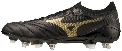 Mizuno Morelia Neo IV ß Black/Gold/Black focicipő