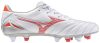 Mizuno Morelia Neo IV Pro Mix White/Radiant Red/ Hot Coral  focicipő