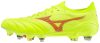 Mizuno Morelia Neo IV Japan MIX Safety Yellow/Fiery Coral 2/Safety Yellow focicipő