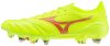 Mizuno Morelia Neo IV Elite Mix Safety Yellow/Fiery Coral 2/Safety Yellow focicipő