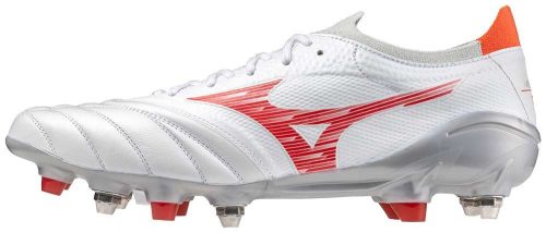 Mizuno Morelia Neo IV Elite Mix White/Radiant Red/ Hot Coral focicipő