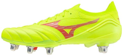 Mizuno Morelia Neo IV Elite SI Safety Yellow/Fiery Coral 2/Safety Yellow focicipő