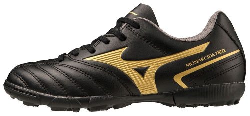 Mizuno Monarcida Neo II Select AS Jr Black/Gold focicipő