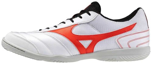 Mizuno MRL Sala Club IN  White/Radiant Red  focicipő