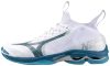 Mizuno Wave Lightning Neo 2  White/Sailor Blue/Silver 