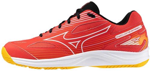 Mizuno Cyclone Speed 4  Radiant Red/White/Carrot Curl röplabda cipő