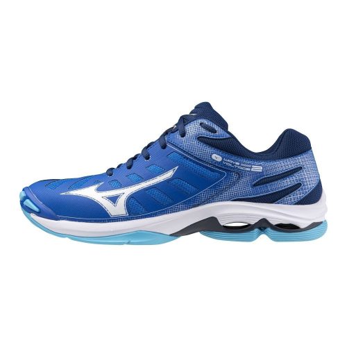 Mizuno Wave Voltage 2 Mugen Blue/White/Estate Blue röplabda cipő