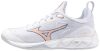 Mizuno Wave Luminous 2 White/Navy Peony/Peach Parfait röplabda cipő