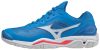 Mizuno Wave Stealth 5 FRENCH BLUE / WHITE / IGNITION RED kézilabda cipő