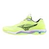 Mizuno Wave Stealth 6 Neo Lime/Black/Splish Splash kézilabda cipő