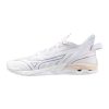 Mizuno Wave Mirage 5 White/Aleutian/Cloud Pink kézilabda cipő