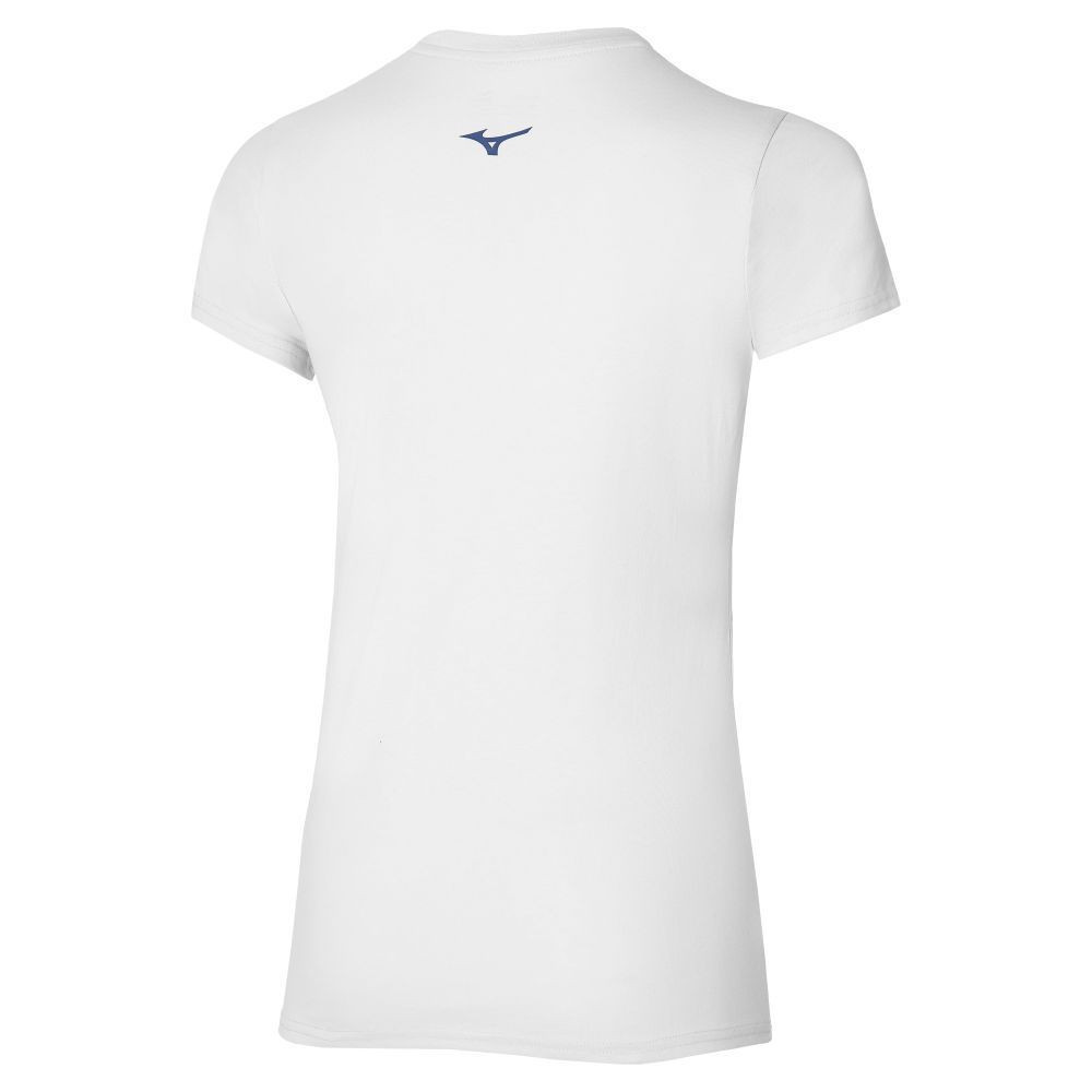 Mizuno Womens Paris Graphic Tee White termék 2. képe