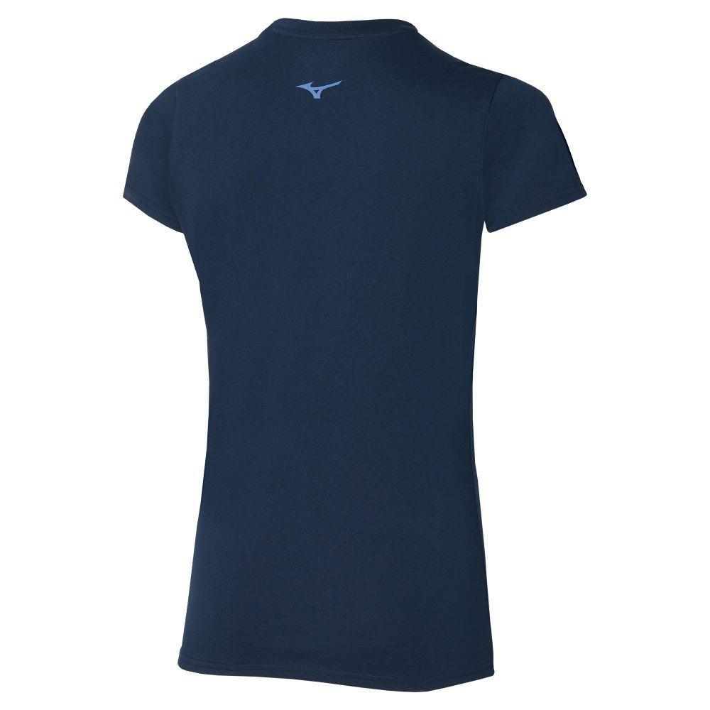 Mizuno Womens Paris Graphic Tee Pageant Blue termék 2. képe