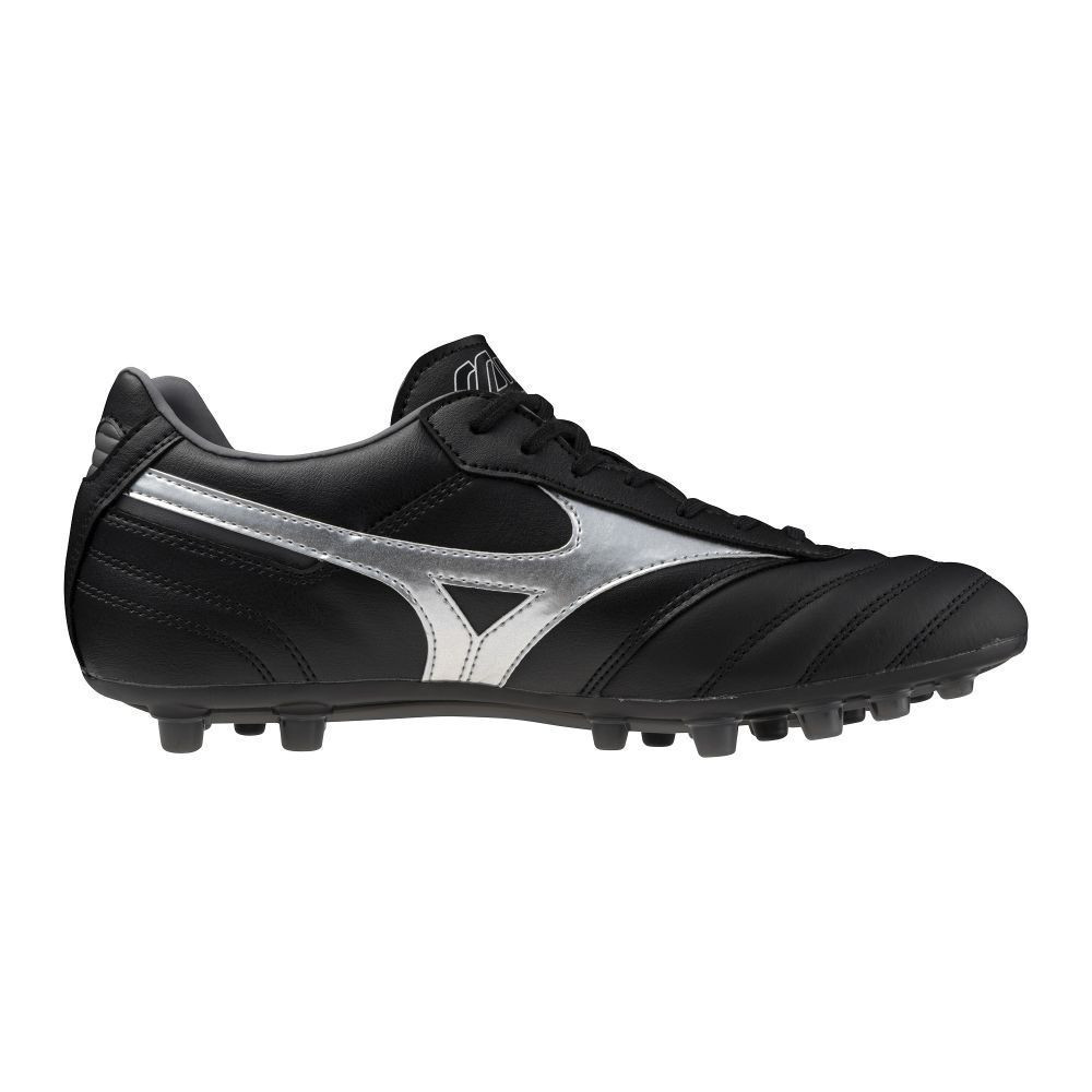 Mizuno Morelia II Pro AG Black/Galaxy Silver/Dark Shadow focicipő termék 2. képe