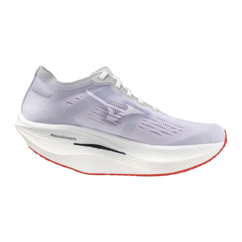 Mizuno Wave Rebellion Pro 2 White/Harbor Mist/Cayenne futócipő termék 2. képe