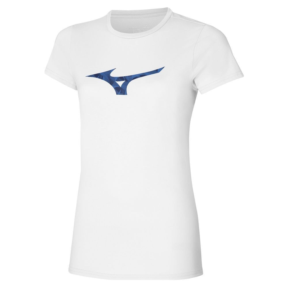 Mizuno Womens Paris Graphic Tee White akciós termékkép 1