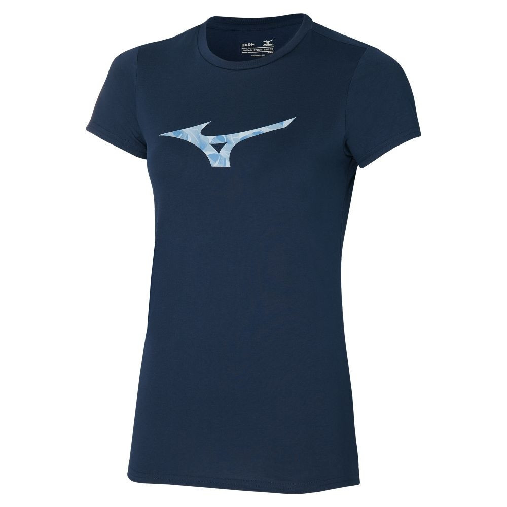 Mizuno Womens Paris Graphic Tee Pageant Blue akciós termékkép 1